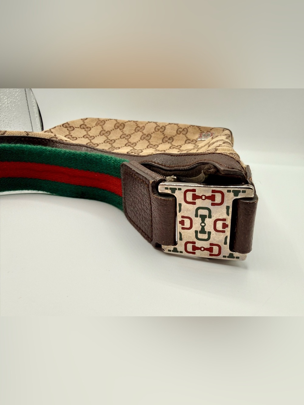Gucci GG Sherry Line canvas mini hobo shoulder bag - Picture 7 of 12